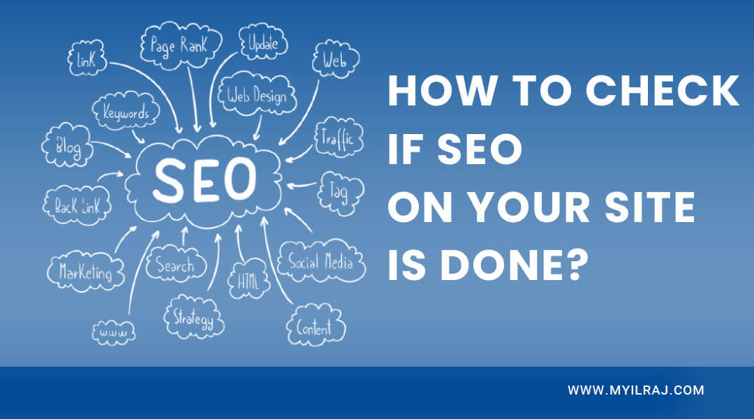 how to check if SEO is done
