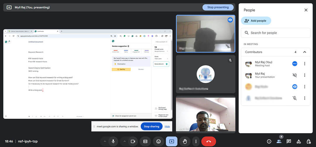 My Blog Coaching Session My Blog Coaching Session