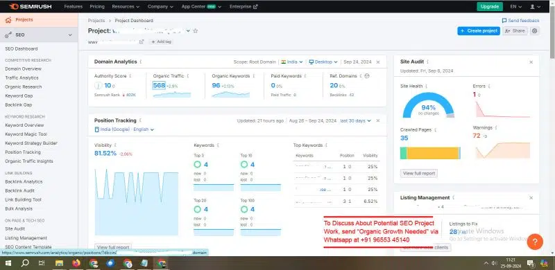 SEO Case Study SEO Case Study