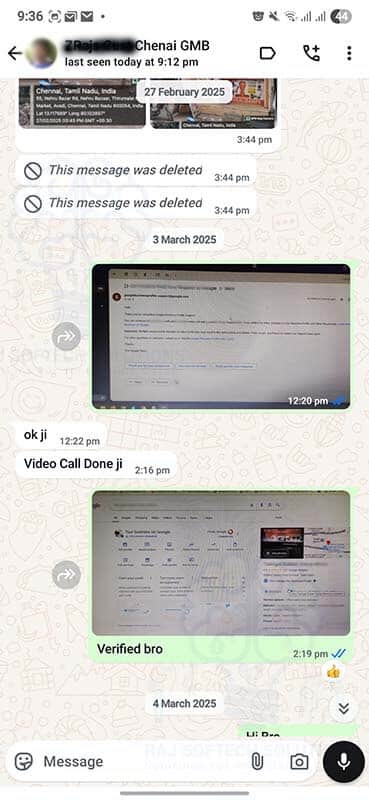 My Client Work - GMB Profile Suspension Removal My Client Work - GMB Profile Suspension Removal