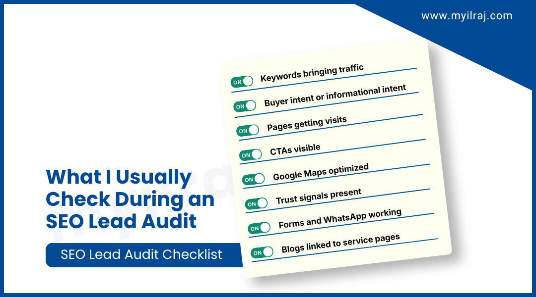 SEO Lead Audit Checklist